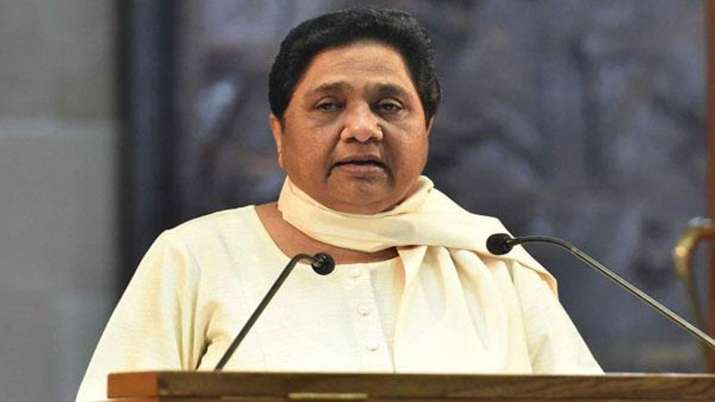 Mayawati reaction on Donald Trumps statement on Kashmir issue Mayawati reaction on Donald Trumps statement on Kashmir issue- India TV