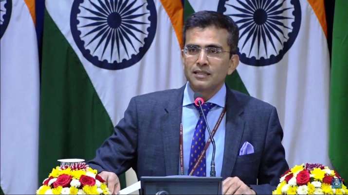 Raveesh Kumar, MEA, KulbhushanJadhav verdict Raveesh Kumar, MEA, KulbhushanJadhav verdict- India TV