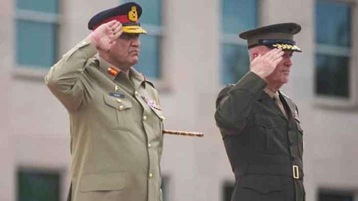 Army Chief General Bajwa receives Guard of Honour at Pentagon Army Chief General Bajwa receives Guard of Honour at Pentagon- India TV