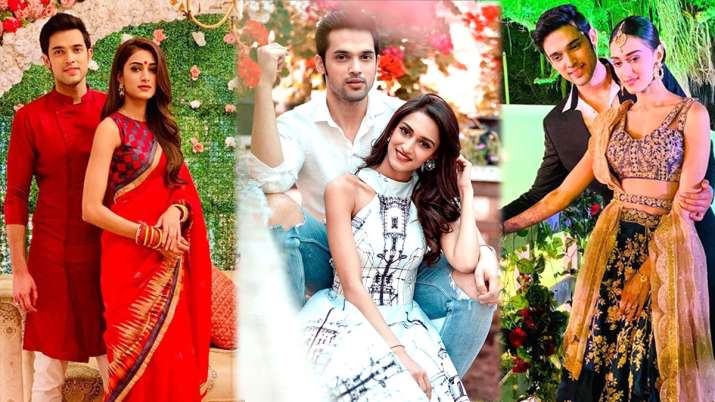 Parth Samthaan and Erica Fernandes Parth Samthaan and Erica Fernandes- India TV