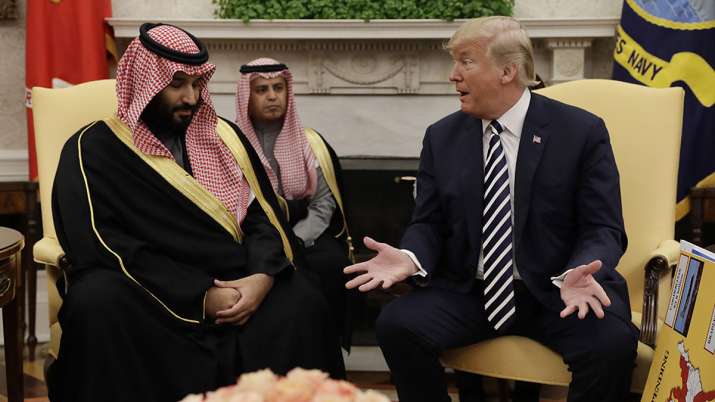 President Donald Trump with Saudi Crown Prince Mohammed bin Salman | AP File President Donald Trump with Saudi Crown Prince Mohammed bin Salman | AP File- India TV