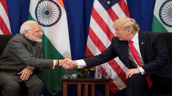 Prime Minister Narendra Modi with US President Donald Trump Prime Minister Narendra Modi with US President Donald Trump- India TV