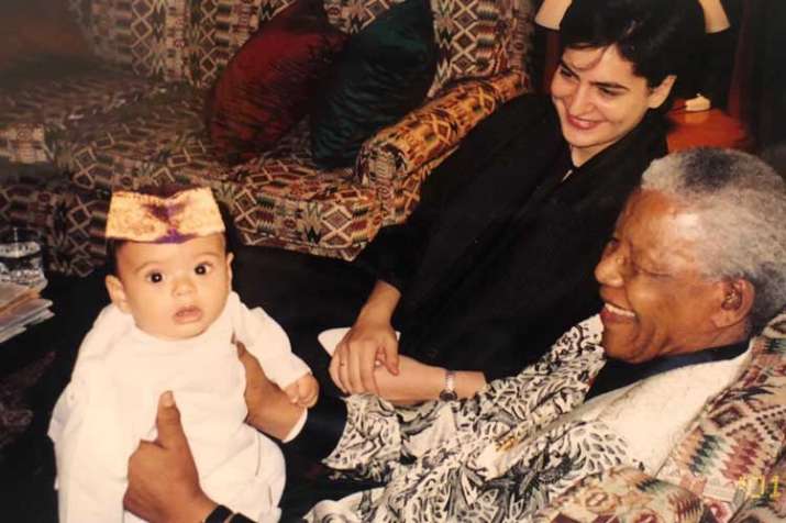 Nelson Mandela told me I ought to be in politics says... Nelson Mandela told me I ought to be in politics says...- India TV