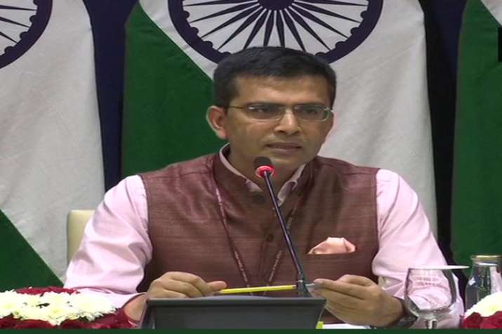 Raveesh Kumar, MEA Raveesh Kumar, MEA - India TV