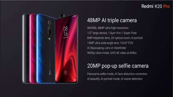 Redmi K20 and Redmi K20 Pro launched in India Redmi K20 and Redmi K20 Pro launched in India- India TV Paisa