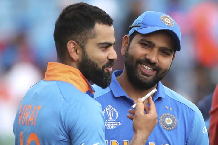 विराट कोहली और रोहित शर्मा के बीच बंट सकती है भारतीय टीम की कप्तानी, BCCI करेगी चर्चा विराट कोहली और रोहित शर्मा के बीच बंट सकती है भारतीय टीम की कप्तानी, BCCI करेगी चर्चा- India TV