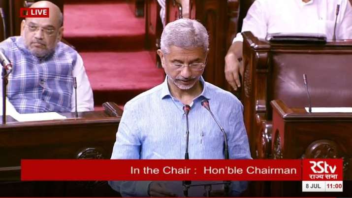 External Affairs Minister S Jaishankar on Trump statement on Kashmir issue External Affairs Minister S Jaishankar on Trump statement on Kashmir issue- India TV