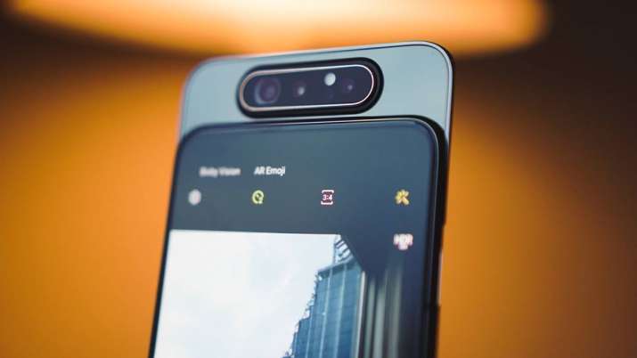 Samsung Unveils Galaxy A80with World’s First 48MPRotating Triple Camera Samsung Unveils Galaxy A80with World’s First 48MPRotating Triple Camera- India TV Paisa