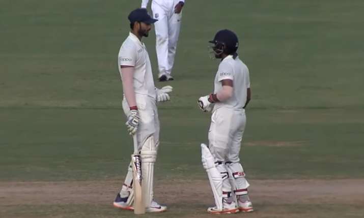 Wriddhiman Saha and Shivam Dube Wriddhiman Saha and Shivam Dube- India TV