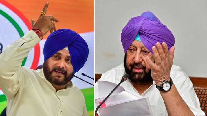 navjot singh sidhu and amarinder singh navjot singh sidhu and amarinder singh- India TV