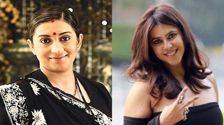 Smriti Irani and Ekta kapoor Smriti Irani and Ekta kapoor- India TV