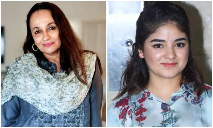 Soni razdan and zaira wasim Soni razdan and zaira wasim- India TV