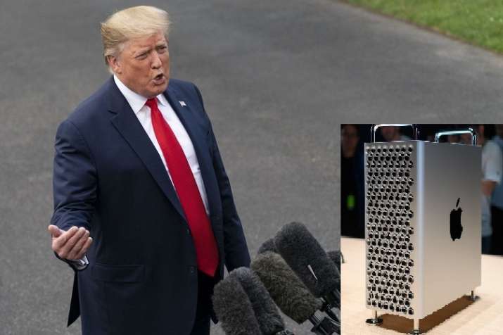 Trump warns Apple, Apple won’t get tariff exemption for Mac Pro parts coming from China Trump warns Apple, Apple won’t get tariff exemption for Mac Pro parts coming from China - India TV Paisa