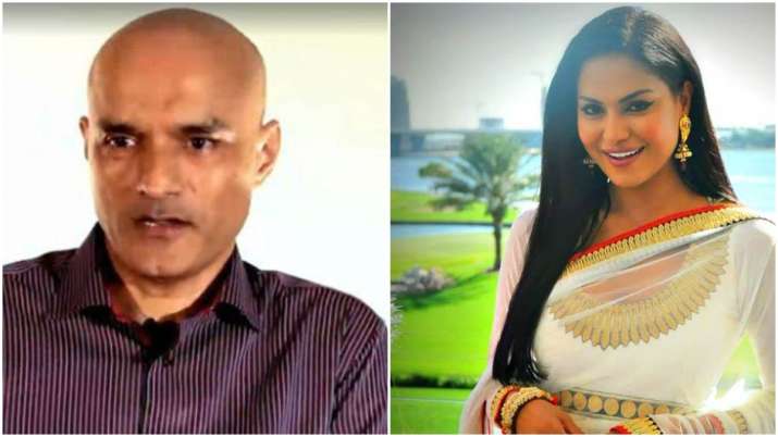 Veena malik controversial tweet on kulbhusan jadhav Veena malik controversial tweet on kulbhusan jadhav- India TV
