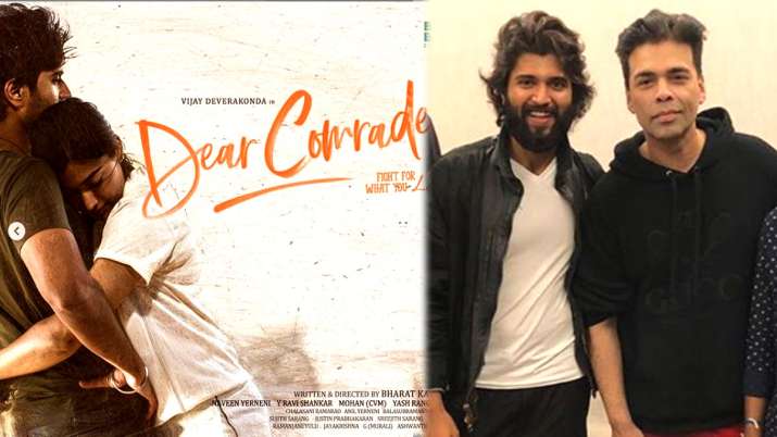 Vijay Deverakonda and Karan Johar Vijay Deverakonda and Karan Johar- India TV