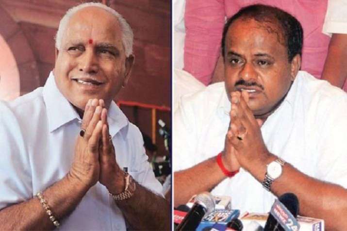 Yeddurappa and Kumarswami Yeddurappa and Kumarswami- India TV