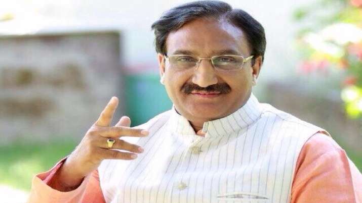 HRD Minister Ramesh Pokhriyal Nishank HRD Minister Ramesh Pokhriyal Nishank- India TV