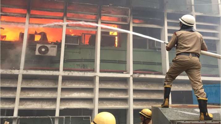 Delhi AIIMS Fire Delhi AIIMS Fire- India TV