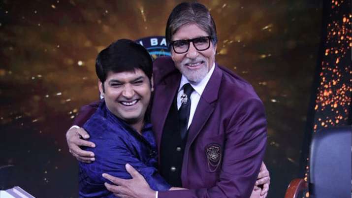 अमिताभ बच्चन व कपिल... अमिताभ बच्चन व कपिल...- India TV