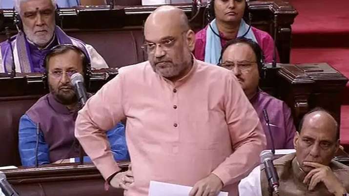 Amit Shah on UAPA Bill in Rajya Sabha Amit Shah on UAPA Bill in Rajya Sabha- India TV