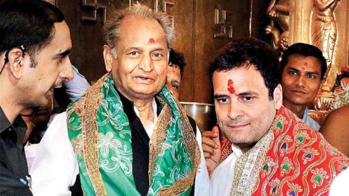 Ashok Gehlot rules himself out of race for Congress chief Ashok Gehlot rules himself out of race for Congress chief- India TV