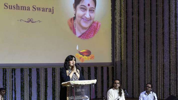 Bansuri Swaraj, daughter of former external affairs... Bansuri Swaraj, daughter of former external affairs...- India TV