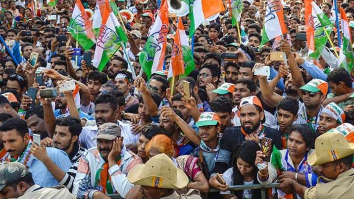 3 राज्यों के विधानसभा चुनावों में झंडा गाड़ने के लिए ‘सुपर 130’ मिशन के भरोसे कांग्रेस | PTI File 3 राज्यों के विधानसभा चुनावों में झंडा गाड़ने के लिए ‘सुपर 130’ मिशन के भरोसे कांग्रेस | PTI File- India TV