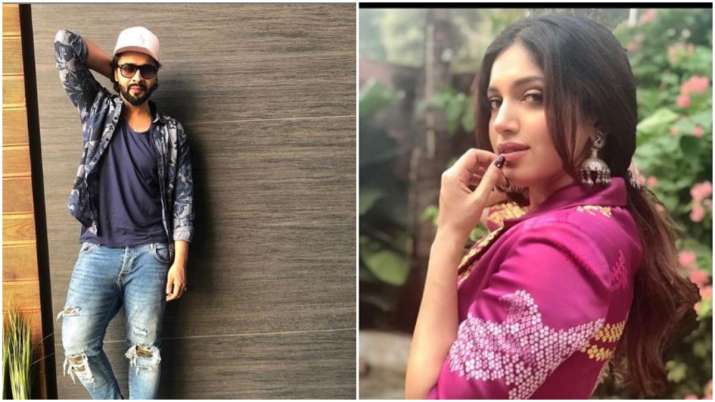 Jackky bagnani and bhumi pednekar Jackky bagnani and bhumi pednekar- India TV
