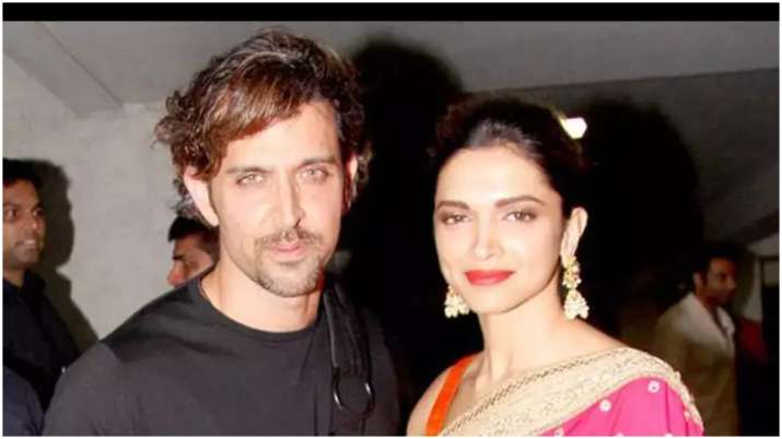Hrithik roshan and Deepika padukone Hrithik roshan and Deepika padukone- India TV