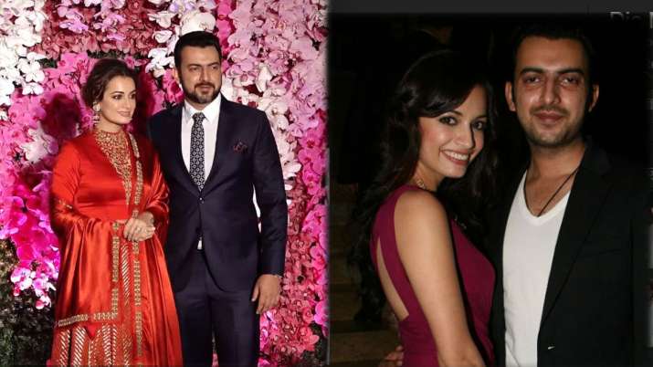 Dia Mirza And Sahil Sangha Announce Separation Dia Mirza And Sahil Sangha Announce Separation- India TV