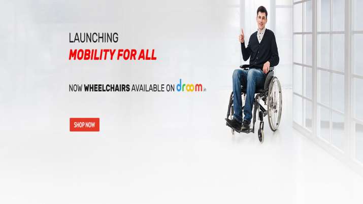 Droom launches electric wheelchairs on its online platform Droom launches electric wheelchairs on its online platform- India TV Paisa