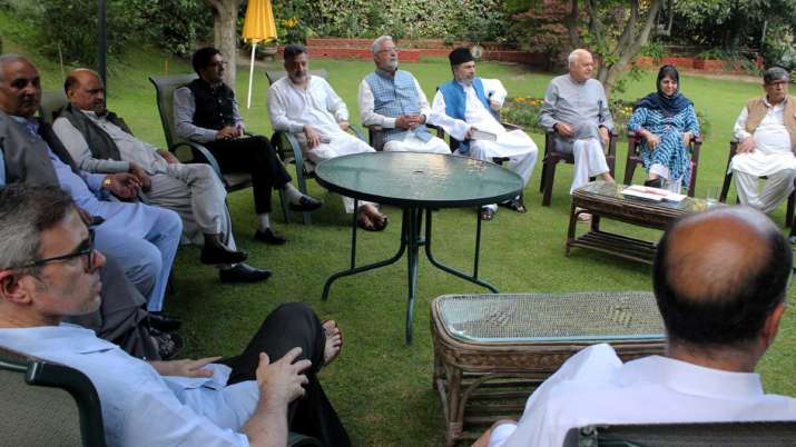 National Conference President Farooq Abdullah, PDP... National Conference President Farooq Abdullah, PDP...- India TV