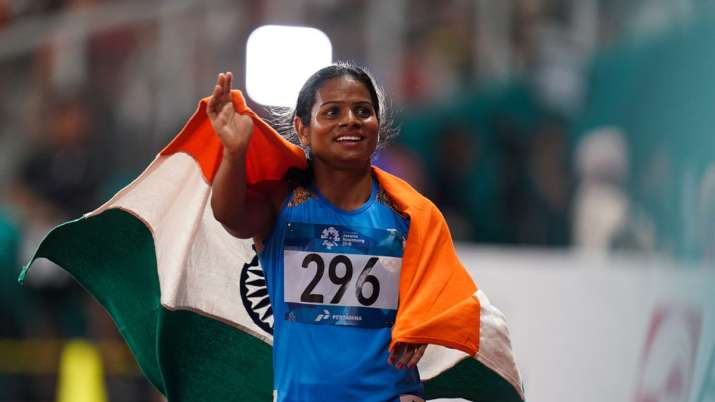 विश्व चैंपियनशिप के लिए दुती चंद को मिला वीजा, विदेश और खेल मंत्री को किया धन्यवाद विश्व चैंपियनशिप के लिए दुती चंद को मिला वीजा, विदेश और खेल मंत्री को किया धन्यवाद- India TV