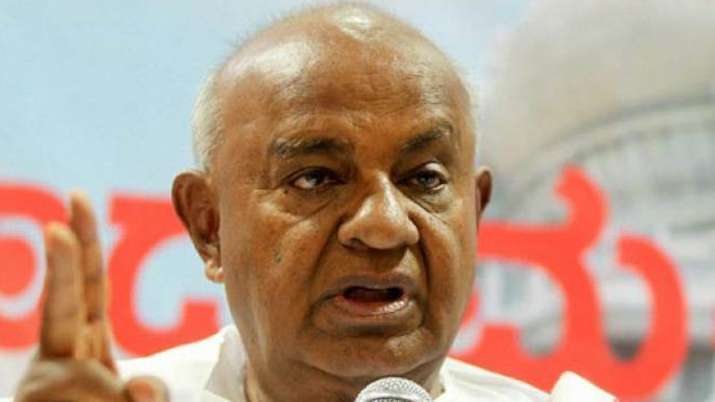 HD Deve Gowda targets Siddaramaiah again over collapse of Congress-JD(S) coalition government | PTI HD Deve Gowda targets Siddaramaiah again over collapse of Congress-JD(S) coalition government | PTI - India TV