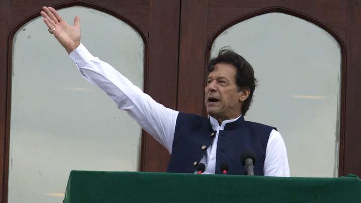 Pakistan PM Imran Khan criticizes world community for silence over Kashmir issue Pakistan PM Imran Khan criticizes world community for silence over Kashmir issue- India TV