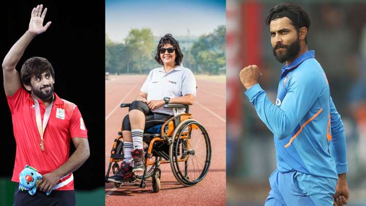 बजरंग के साथ दीपा मलिक को भी मिलेगा खेल रत्न, जडेजा सहित 19 को मिलेगा अर्जुन पुरस्कार बजरंग के साथ दीपा मलिक को भी मिलेगा खेल रत्न, जडेजा सहित 19 को मिलेगा अर्जुन पुरस्कार - India TV