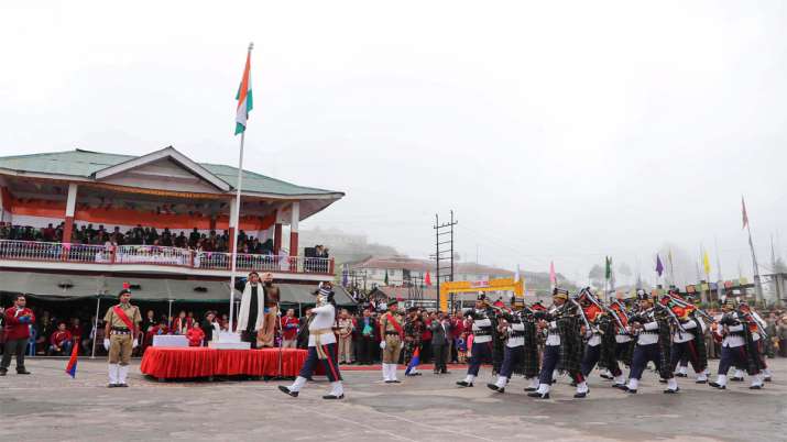 Ladakh celebrates '1st Independence Day' after being declared UT Ladakh celebrates '1st Independence Day' after being declared UT- India TV