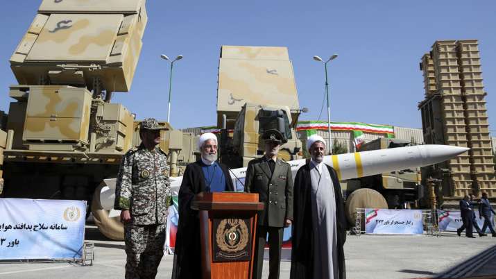 Iran unveils new Missile Defence System, Rouhani says our enemies 'do not accept logic' | AP Iran unveils new Missile Defence System, Rouhani says our enemies 'do not accept logic' | AP- India TV