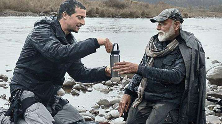 modi and grylls modi and grylls- India TV