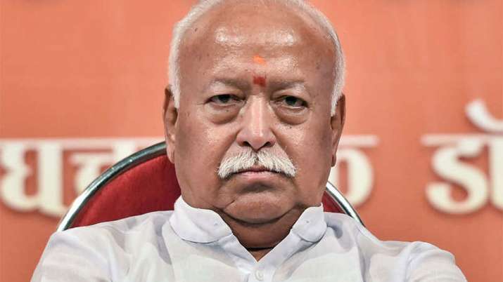 RSS chief Mohan Bhagwat RSS chief Mohan Bhagwat- India TV