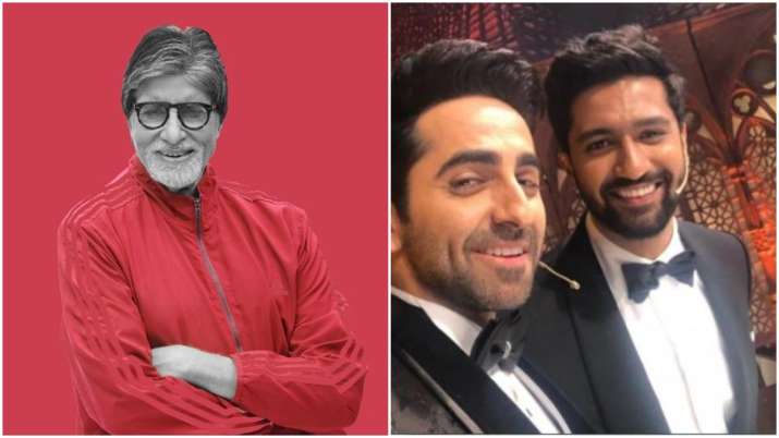 Amitabh bachchan, vicky kaushal and Ayushmann khurrana Amitabh bachchan, vicky kaushal and Ayushmann khurrana- India TV