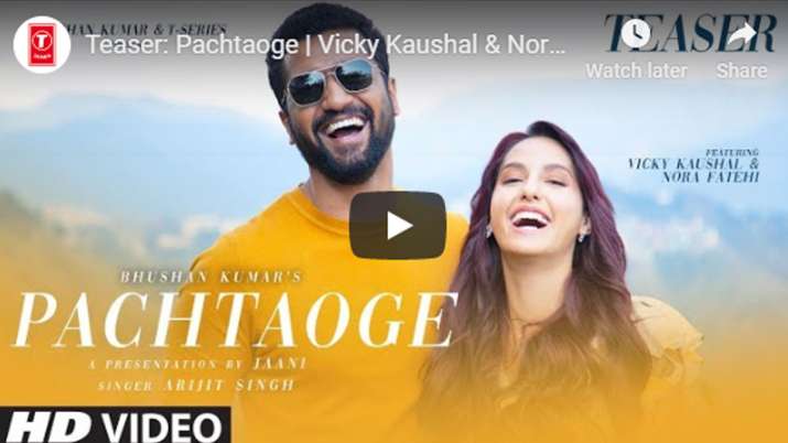 Pachtaoge Song Pachtaoge Song- India TV
