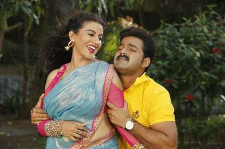 Image result for bhojpuri actor pawan singh or akshra singh