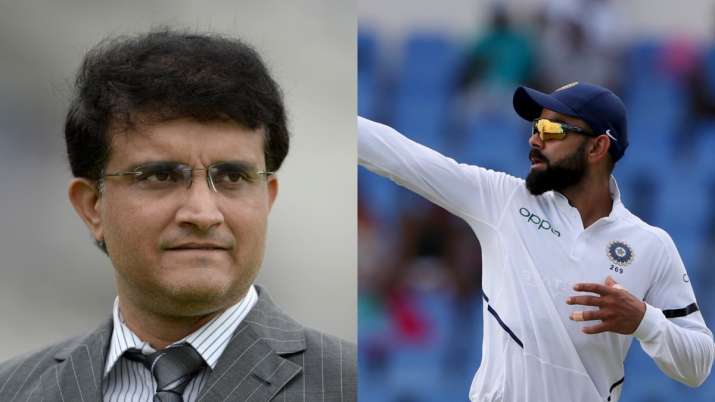 Sourav Ganguly and Virat Kohli Sourav Ganguly and Virat Kohli- India TV