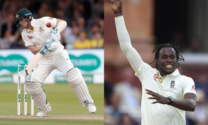 Steve Smith and Jofra Archer Steve Smith and Jofra Archer- India TV