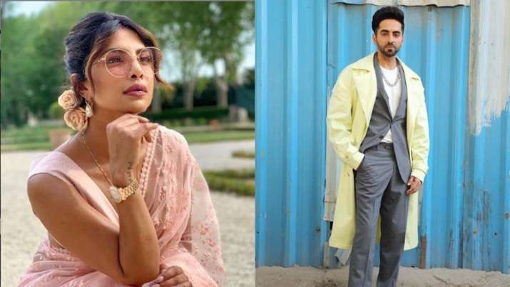 Priyanka chopra and Ayushmann khurrana Priyanka chopra and Ayushmann khurrana- India TV