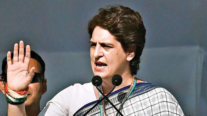Priyanka Gandhi slams government over fresh GDP data, says economy punctured | PTI File Priyanka Gandhi slams government over fresh GDP data, says economy punctured | PTI File- India TV