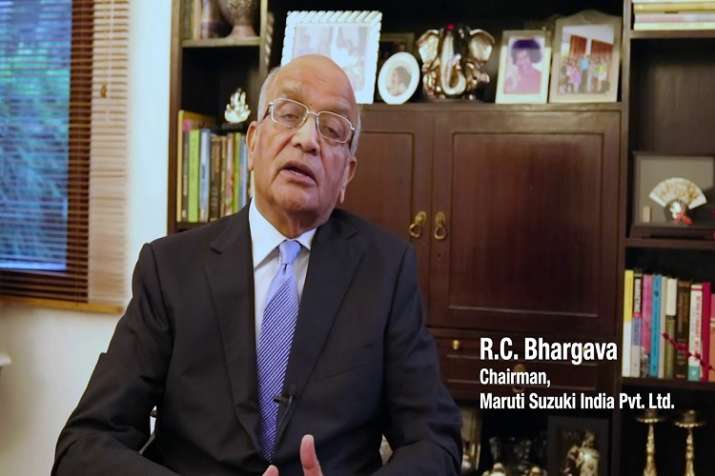 RC Bhargava, Chairman, Maruti Suzuki India Pvt Ltd RC Bhargava, Chairman, Maruti Suzuki India Pvt Ltd- India TV Paisa