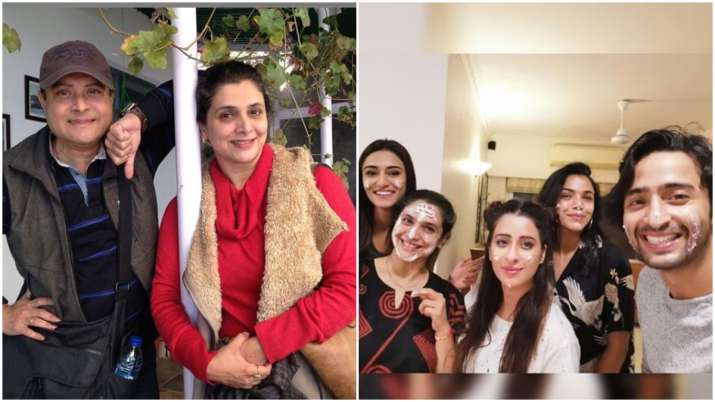 sachin and supriya pilgaonkar birthday sachin and supriya pilgaonkar birthday- India TV