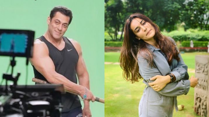 Salman khan and surbhi jyoti Salman khan and surbhi jyoti- India TV